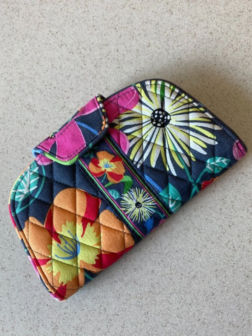 NWOT Vera Bradley Kiss N Snap Wallet Jazzy Blooms